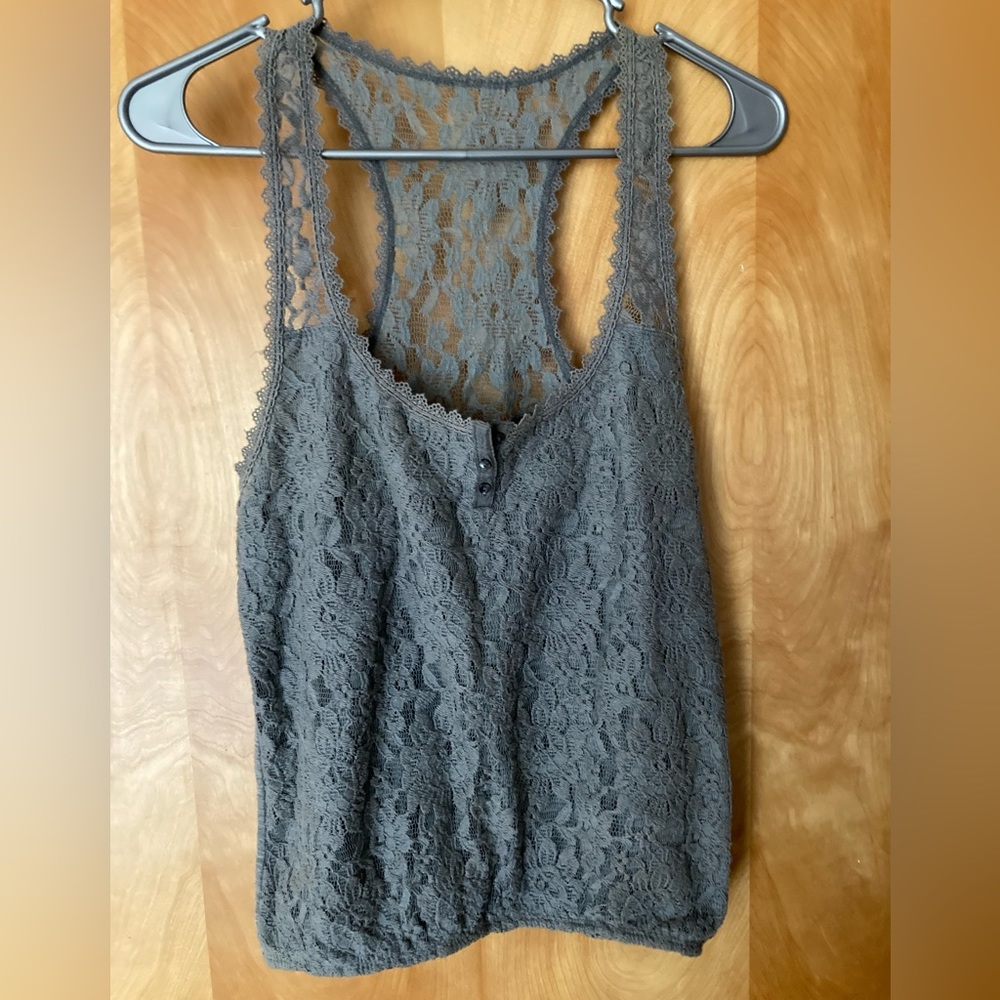 Gilly Hicks lace tank top